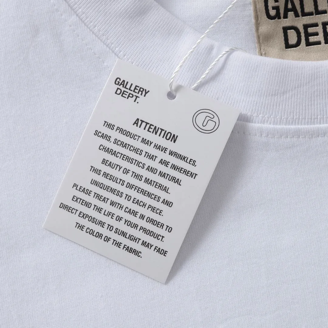 GALLERY.DEPT New Short Sleeve Model Number: 3297P110 Color: White Dark Gray Size: S M L XL